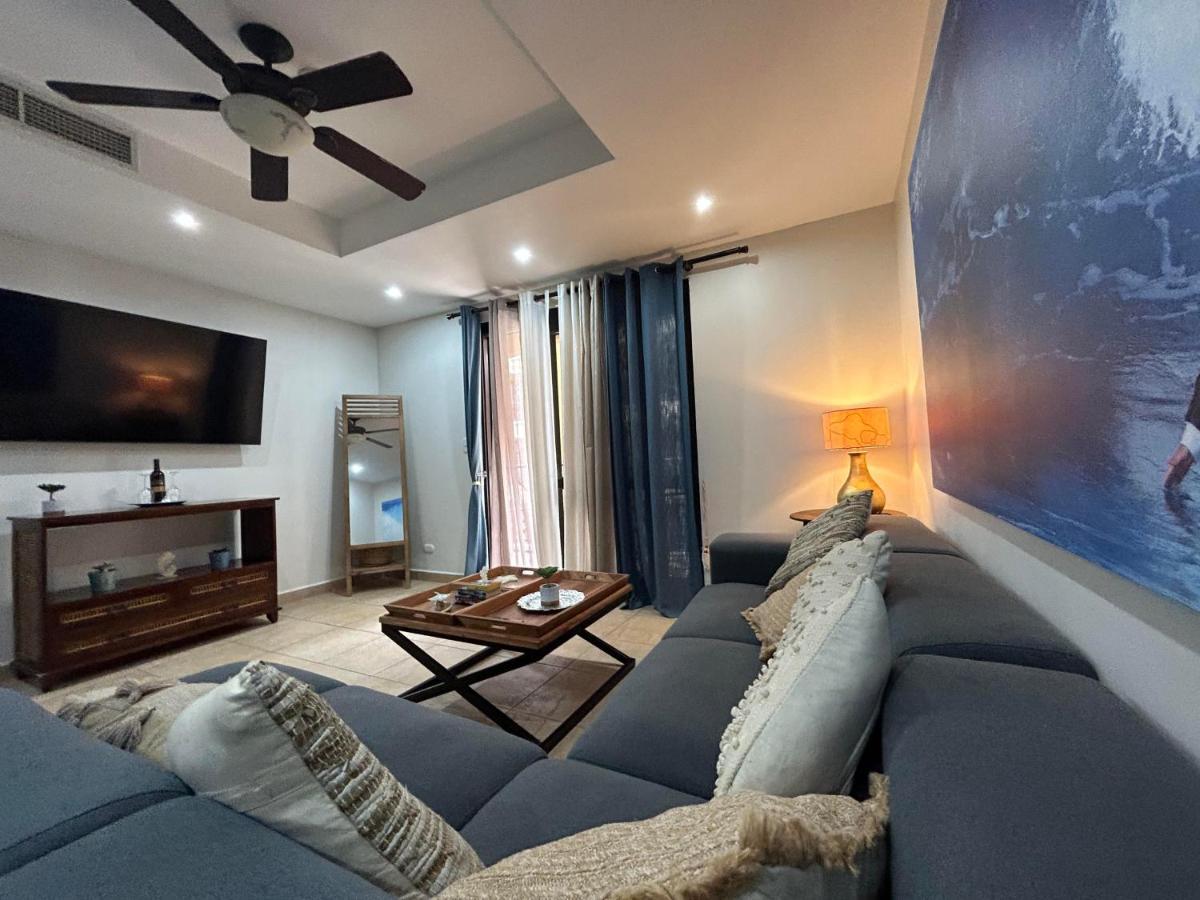 Apartamento De Lujo Las 3 Gotas Jaco, Frente Al Mar Con Vista A La Playa מראה חיצוני תמונה