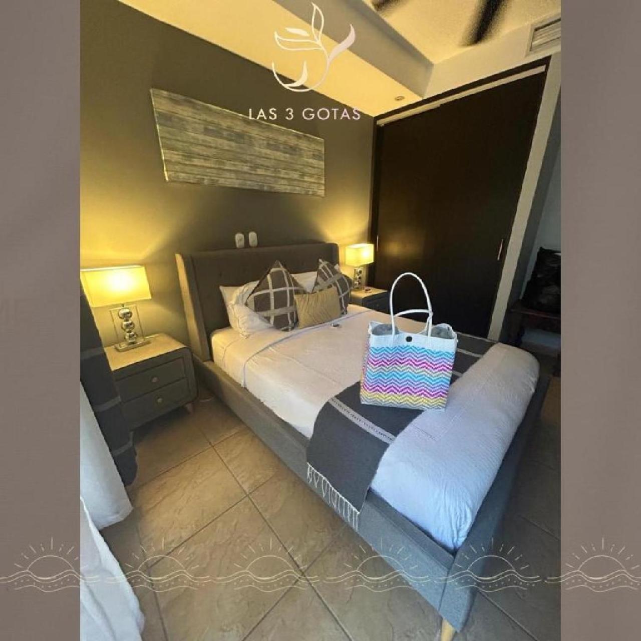 Apartamento De Lujo Las 3 Gotas Jaco, Frente Al Mar Con Vista A La Playa מראה חיצוני תמונה